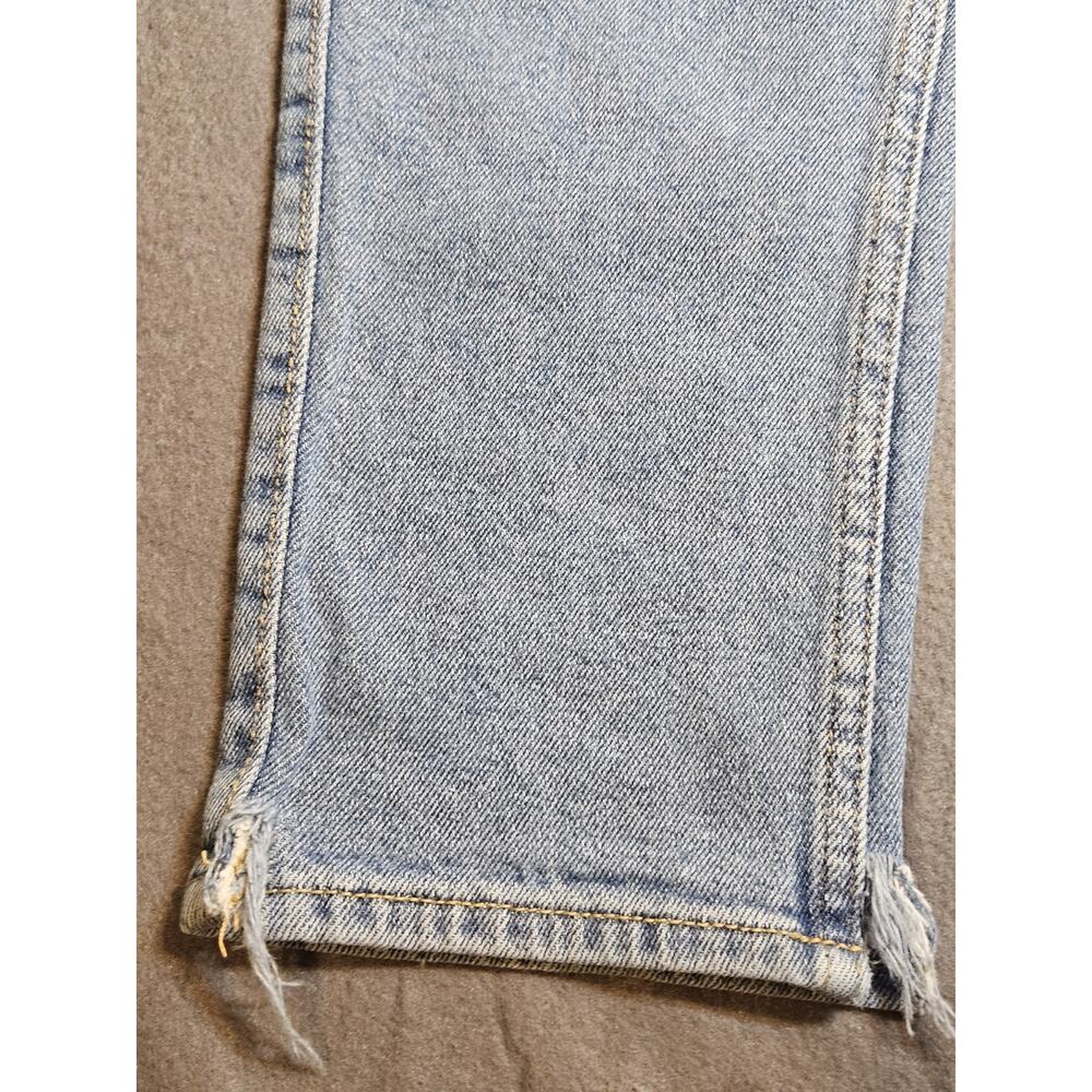 Hollister Jeans Mens 28x30 Blue Denim Dad Epic Flex Straight Medium Wash Stretch - Picture 2 of 13